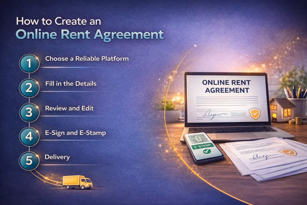 How to Create an Online Rent Agreement