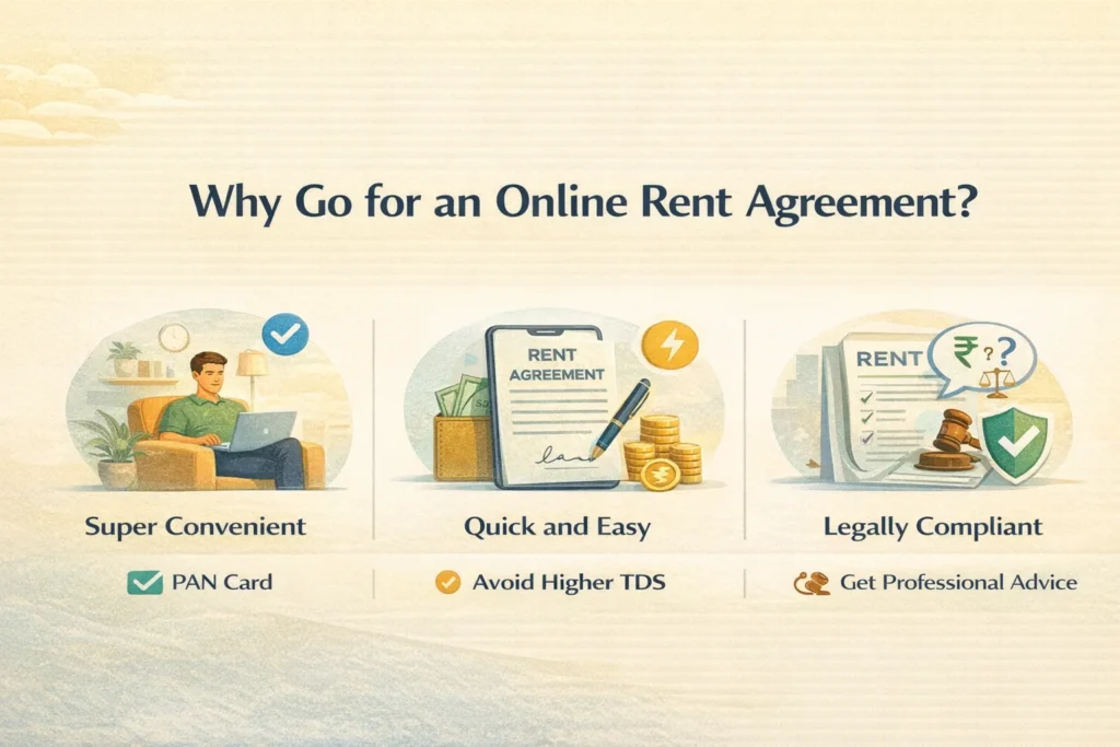 Why Go for an Online Rent Agreement