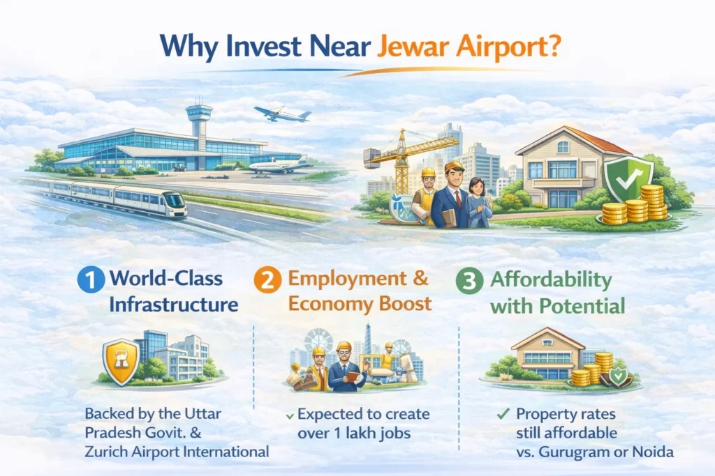 Why Invest Near Jewar Airport