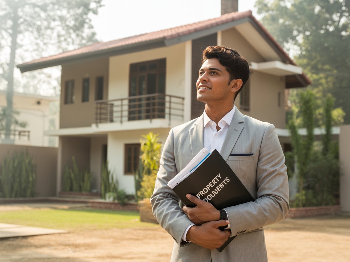 A guy looking to buy property in chandigarh