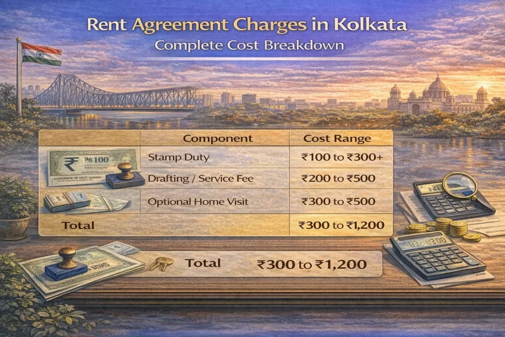 Rent Agreement Charges in Kolkata Complete Cost Breakdown