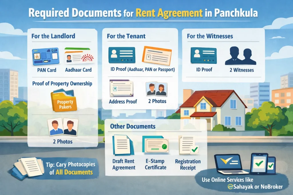 Required Documents for Rent Agreement in Panchkula 1