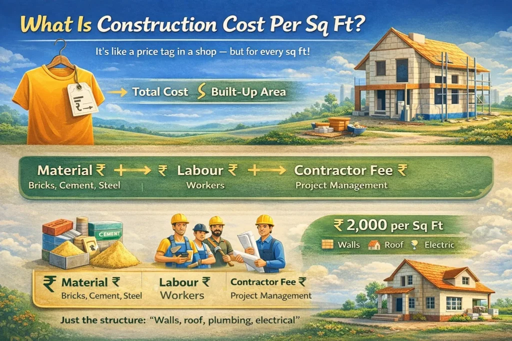 What Is Construction Cost Per Sq Ft