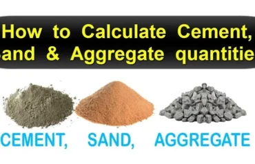 How to calculate cement sand and aggregate for concrete step by step guide