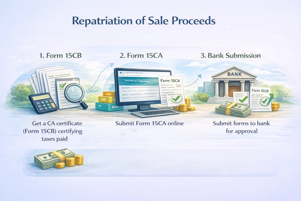 Repatriation of Sale Proceeds