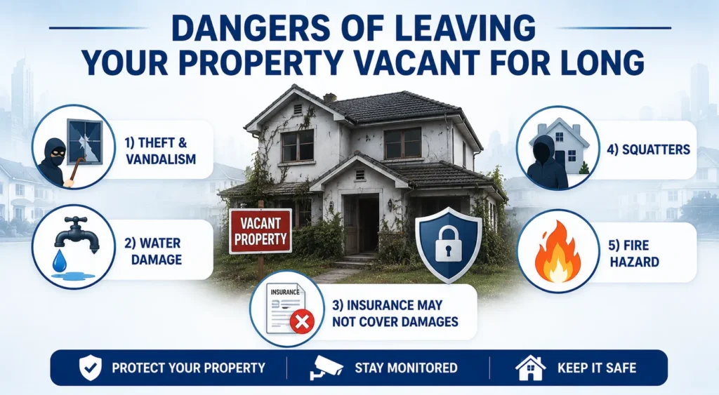 Dangers of Leaving Your Property Vacant for Long