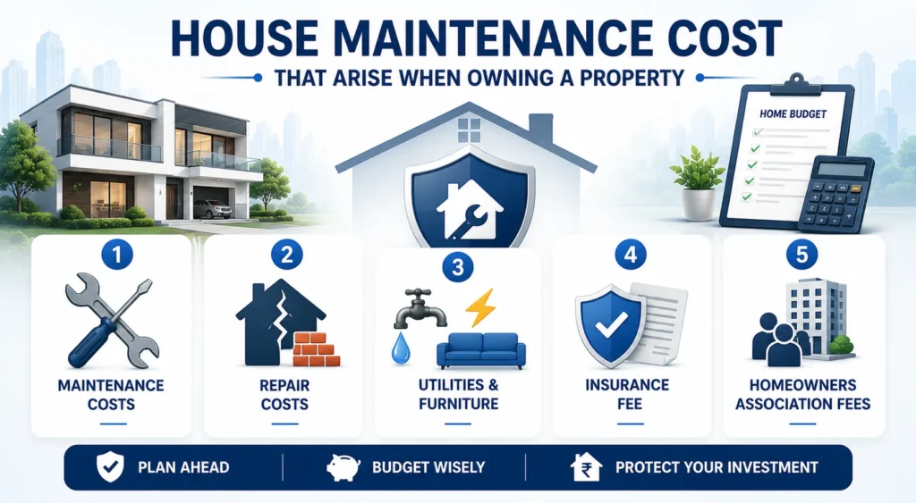 House Maintenance Cost That Arises When Owning A Property