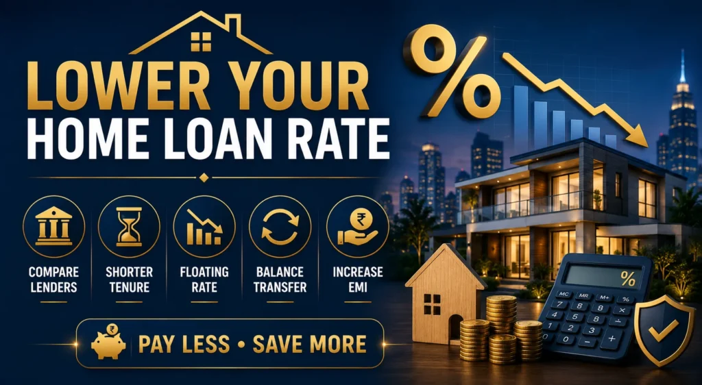 Tips to Reduce Home Loan Interest Rate