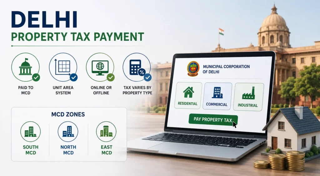 Delhi Property Tax Payment