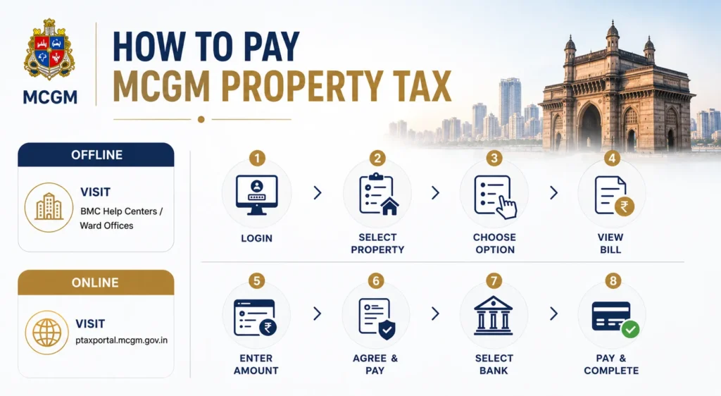 How to Pay MCGM Property Tax