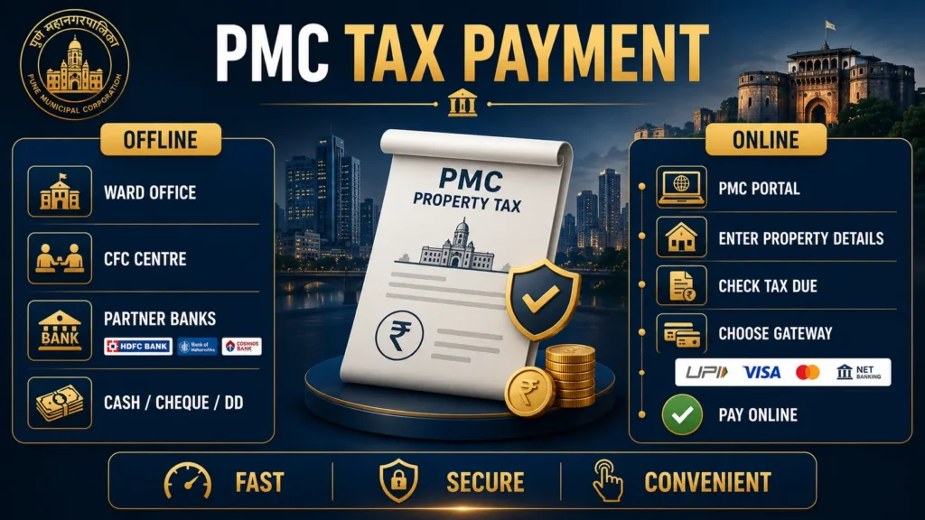 How to do PMC Tax Payment