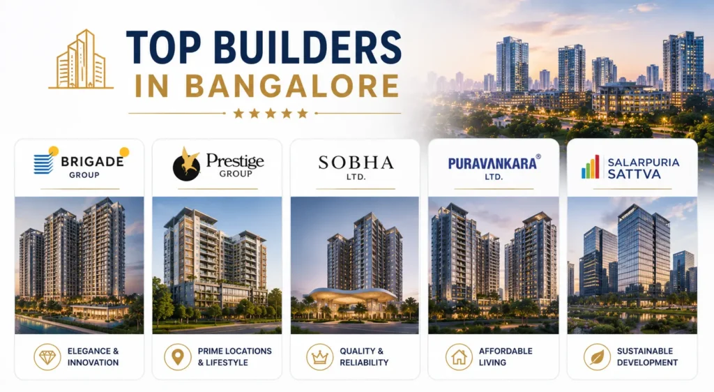 five Top Builders in Bangalore
