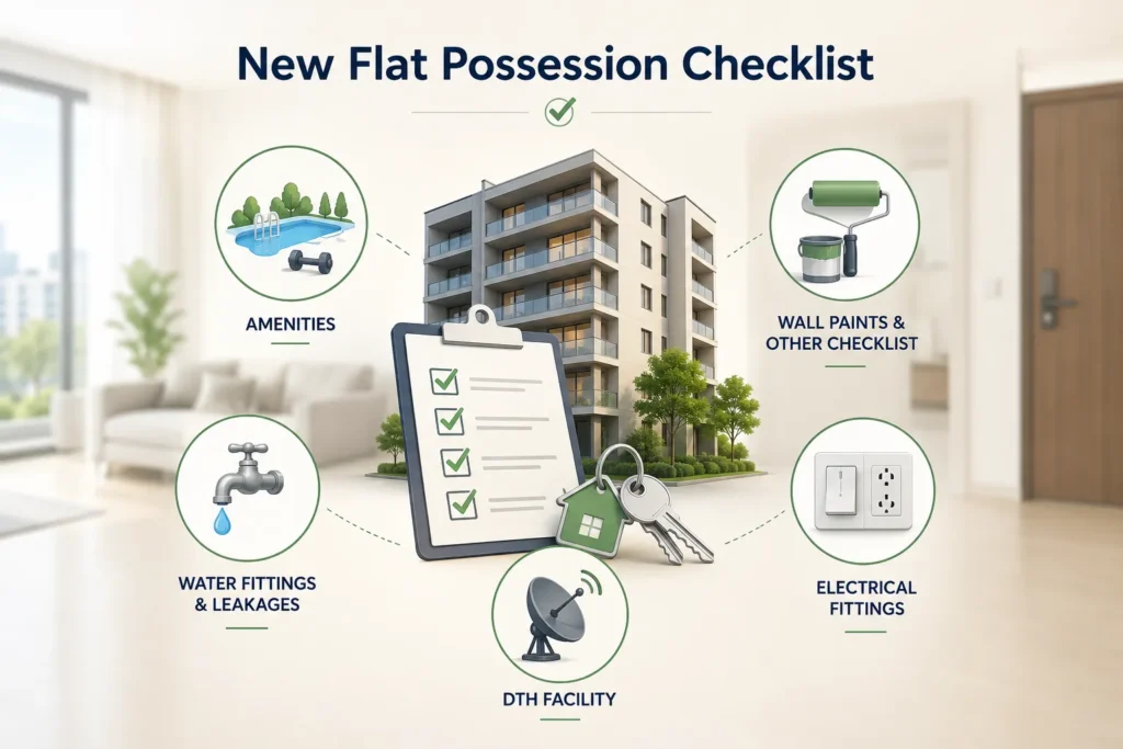 New Flat Possession Checklist
