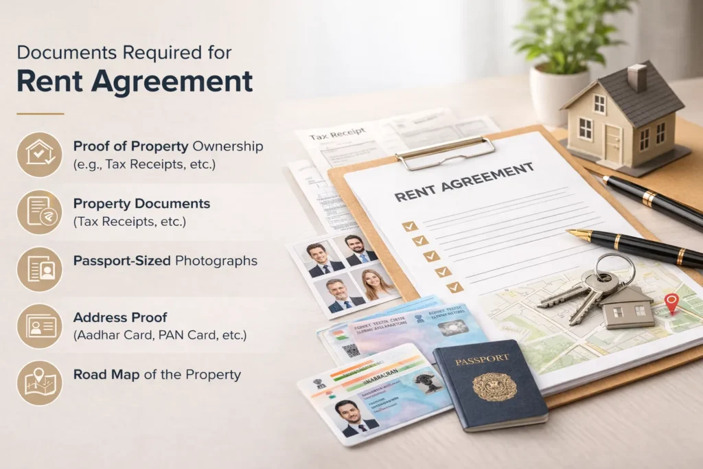 Documents required for rent agreement