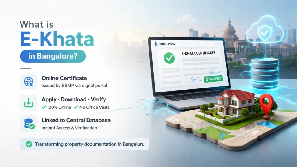 What is E Khata in Bangalore