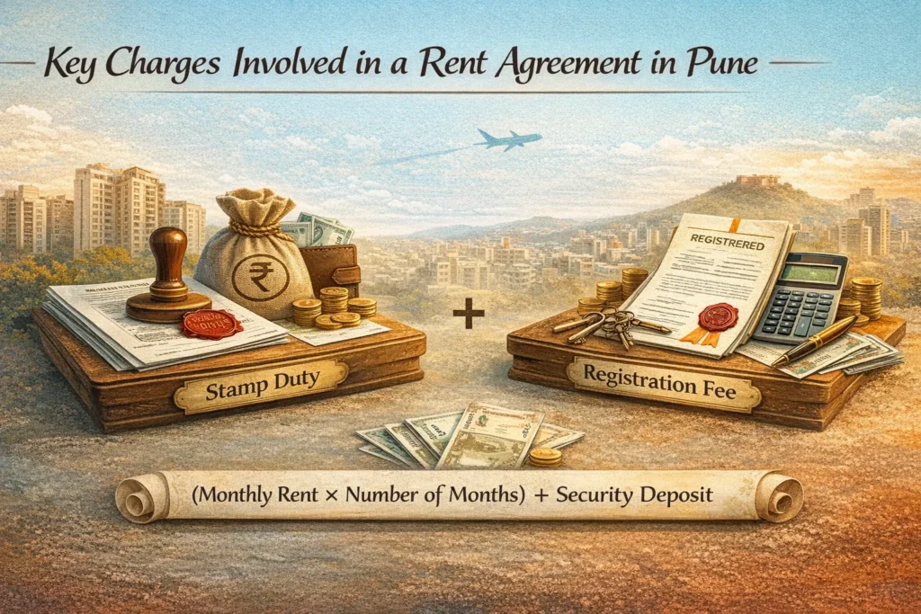Key Charges Involved in a Rent Agreement in Pune