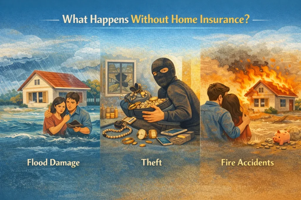 What Happens Without Home Insurance