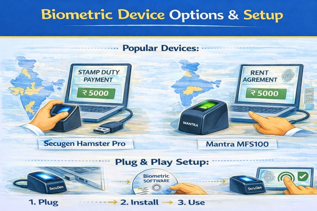 Biometric Device Options Setup