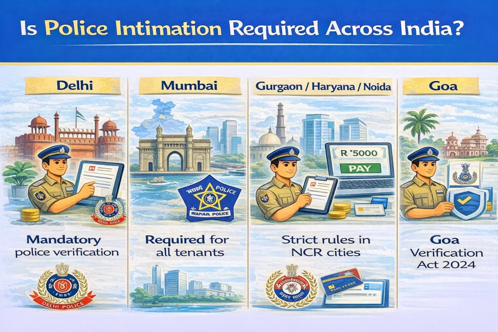 Is Police Intimation Required Across India
