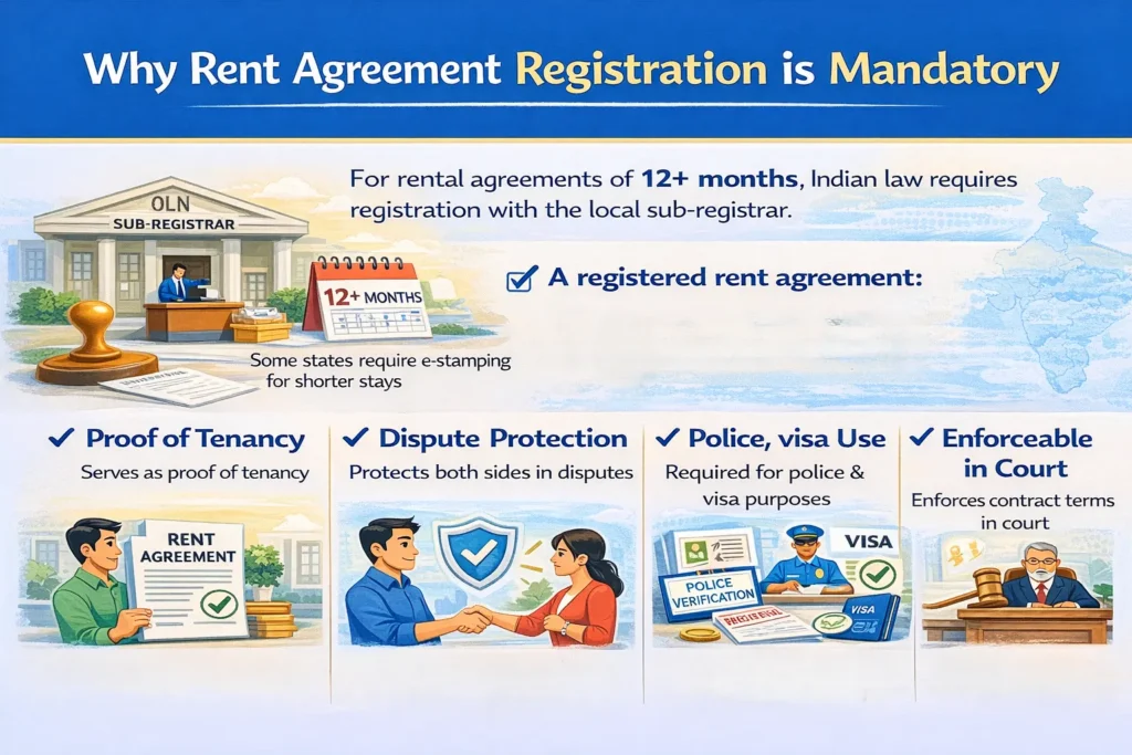 Why Rent Agreement Registration Is Mandatory