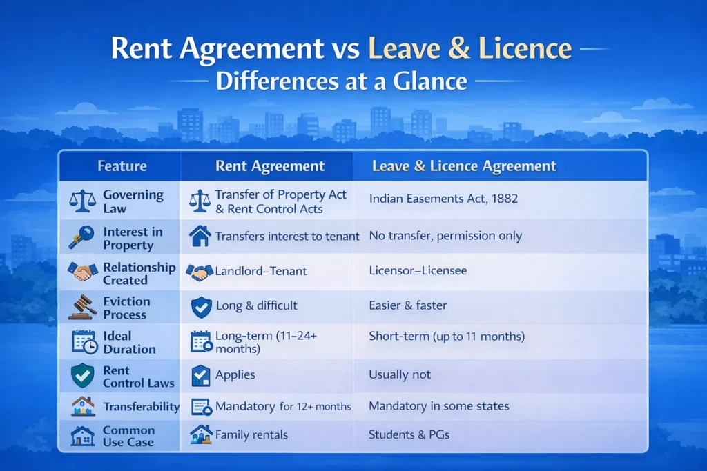 differences at a Glance