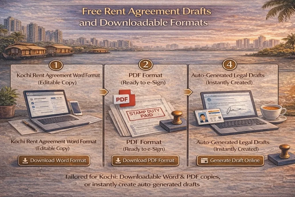 Free Rent Agreement Drafts and Downloadable Formats