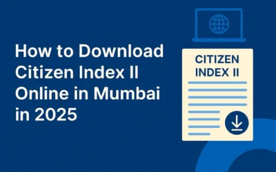 How to Download Citizen Index II Online in Mumbai in 2025