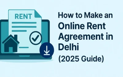 Online and registered rent agreement in Mumbai