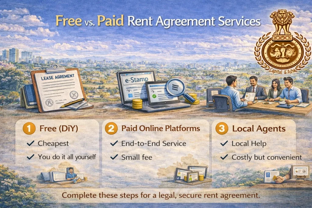 Free vs. Paid Rent Agreement Services