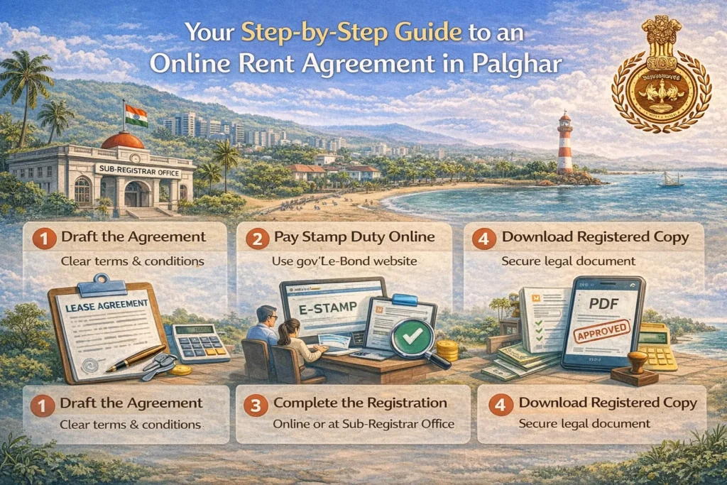 Your Step by Step Guide to an Online Rent Agreement in Palghar