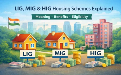 LIG, MIG & HIG Housing Schemes Explained – Meaning, Benefits & Eligibility