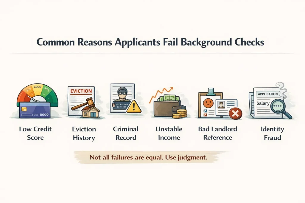 Common Reasons Applicants Fail Background Checks