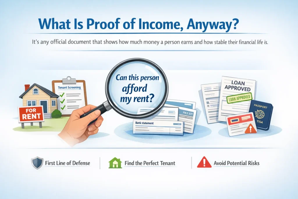 What Is Proof of Income