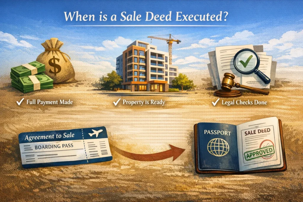 When Is a Sale Deed Executed