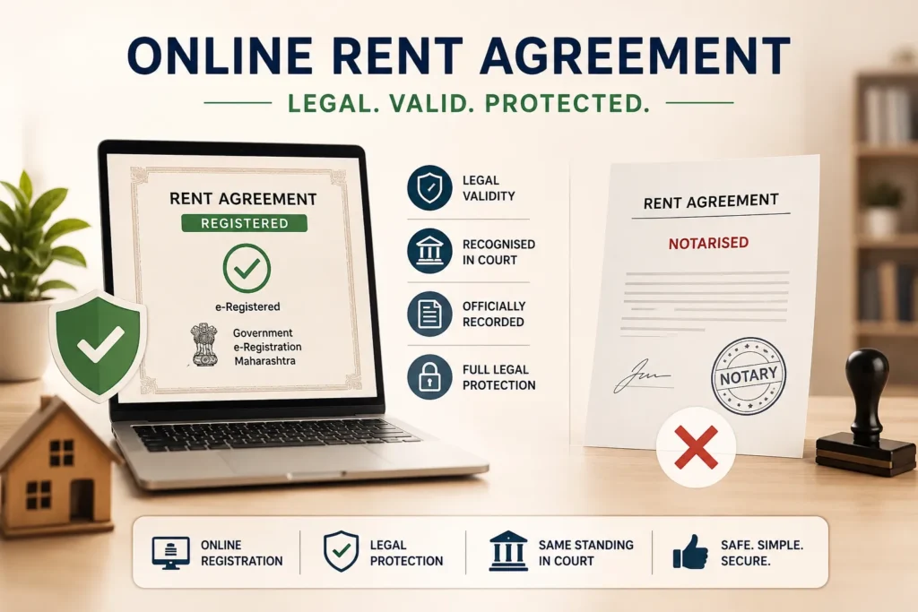Is an Online Rent Agreement Legally Valid in Maharashtra