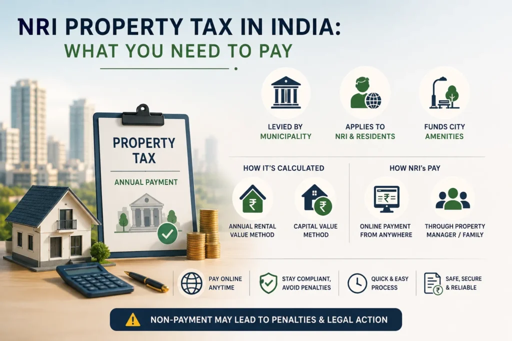 NRI Property Tax in India What You Need to Pay