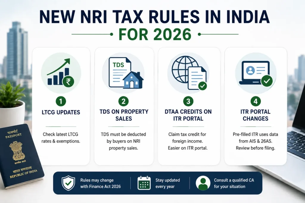 New NRI Tax Rules in India for 2026