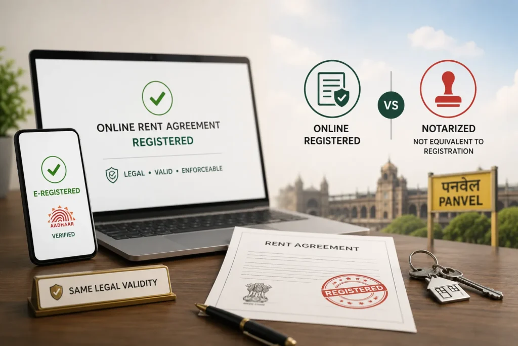 Is an Online Rent Agreement Valid in Panvel and Maharashtra