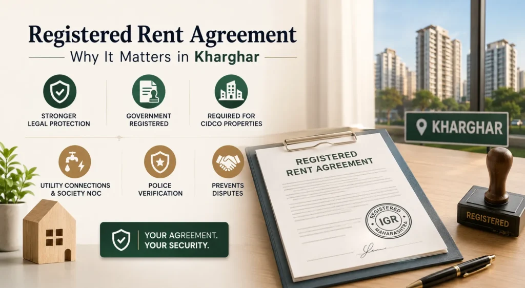 Why a Registered Rent Agreement Matters in Kharghar 1