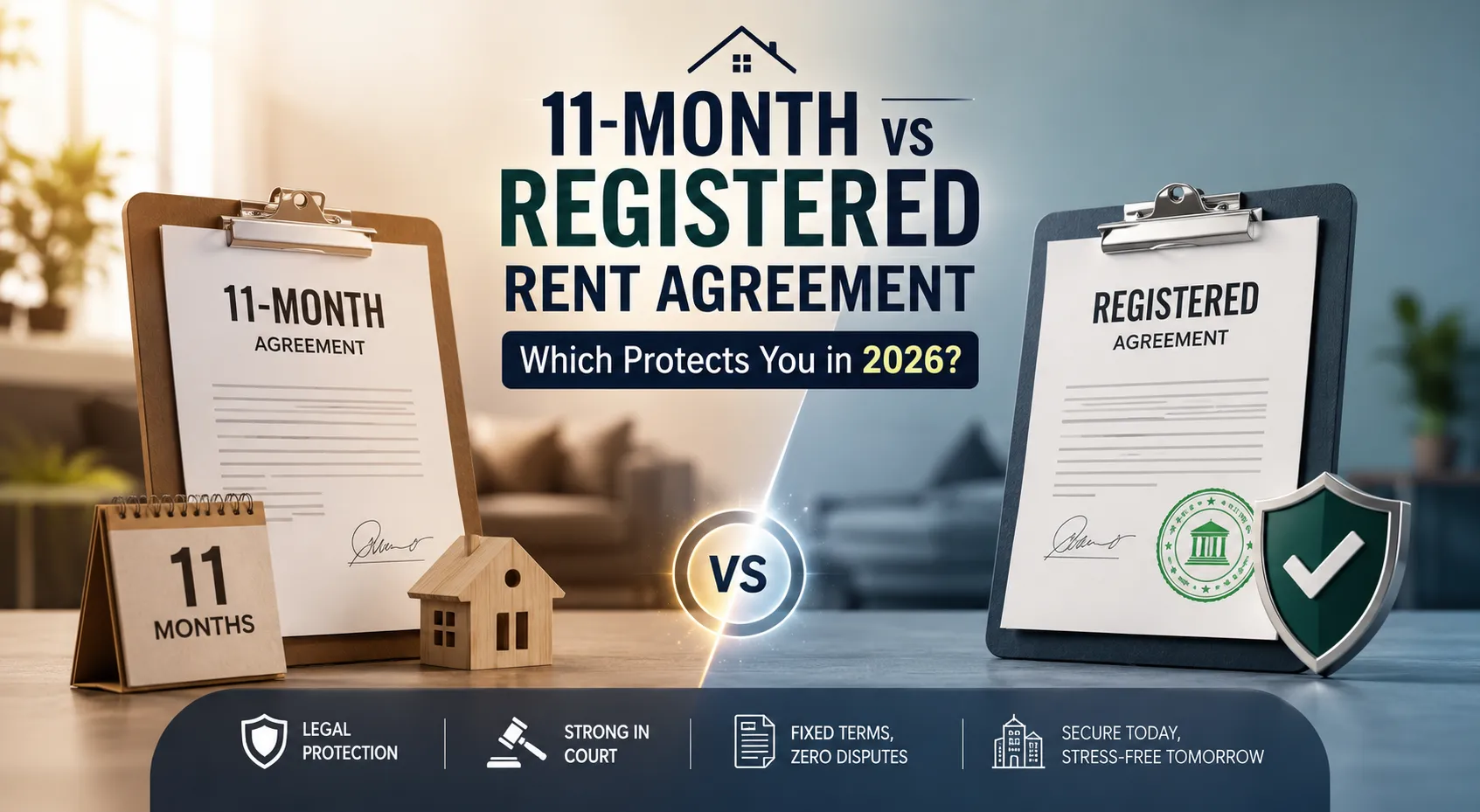 11-Month vs Registered Rent Agreement 11-Month vs Registered Rent Agreement