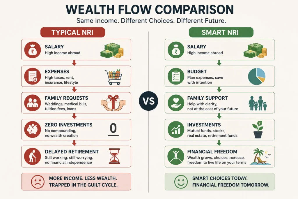 WEALTH FLOW COMPARISON
