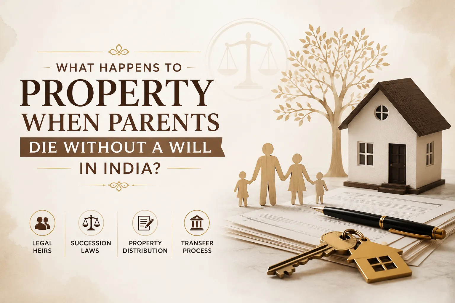 What Happens to Property When Parents Die Without a Will in India? What Happens to Property When Parents Die Without a Will in India?